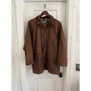 Vintage 1990s Blue Riband Waxed Cotton Country Jacket Made in England